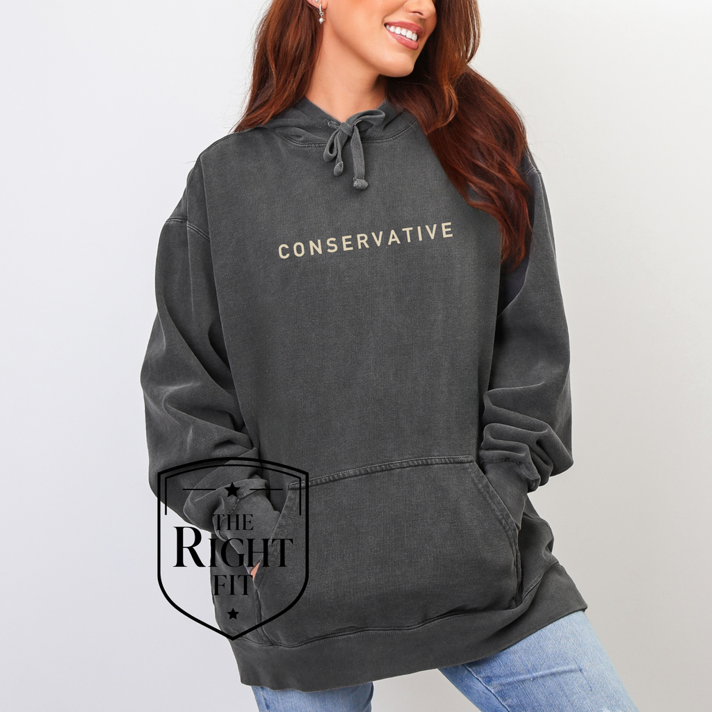 Conservative Hoodie - Embroidered