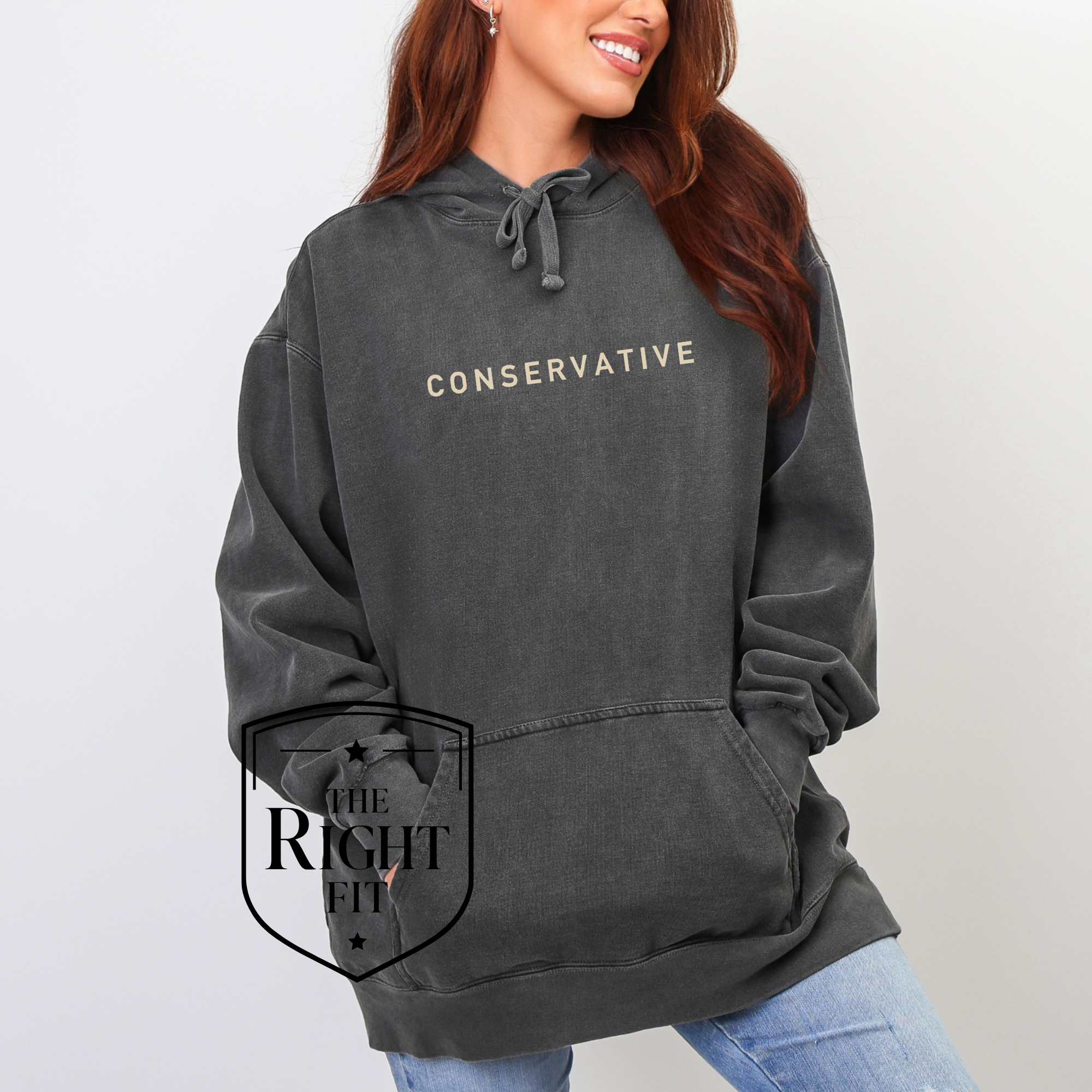 Conservative Hoodie - Embroidered