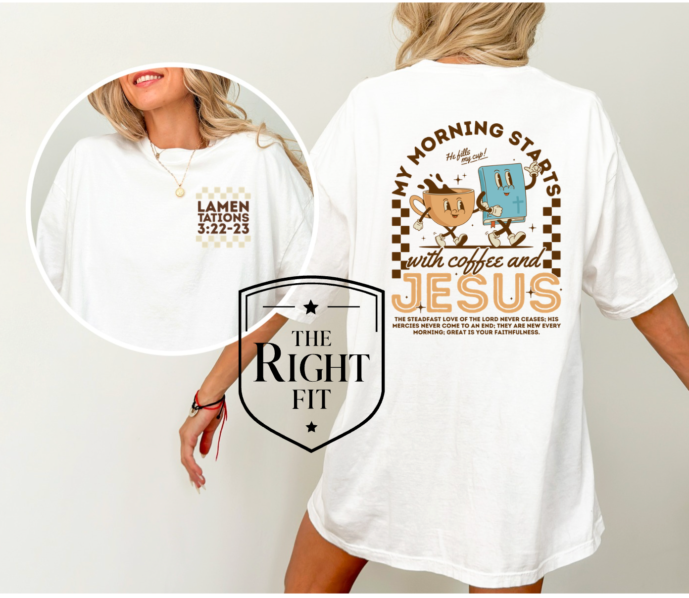 Lamentations Coffee and Jesus Shirt