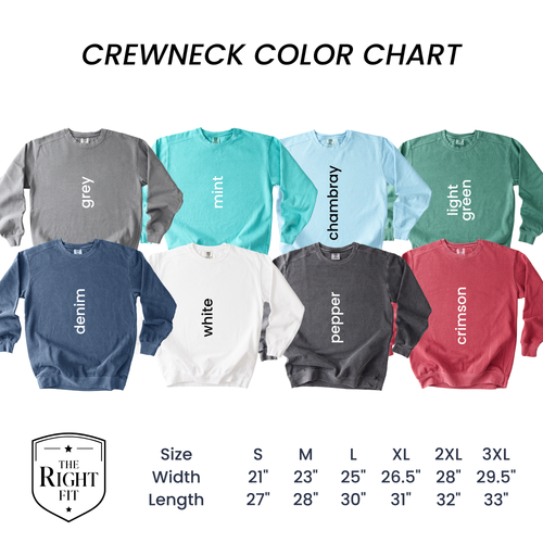 America 1776 Bow Crewneck - Embroidered