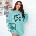 Script Jesus is King Crewneck