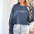 Cool Grandmas Don't Trust The Government Crewneck - Embroidered