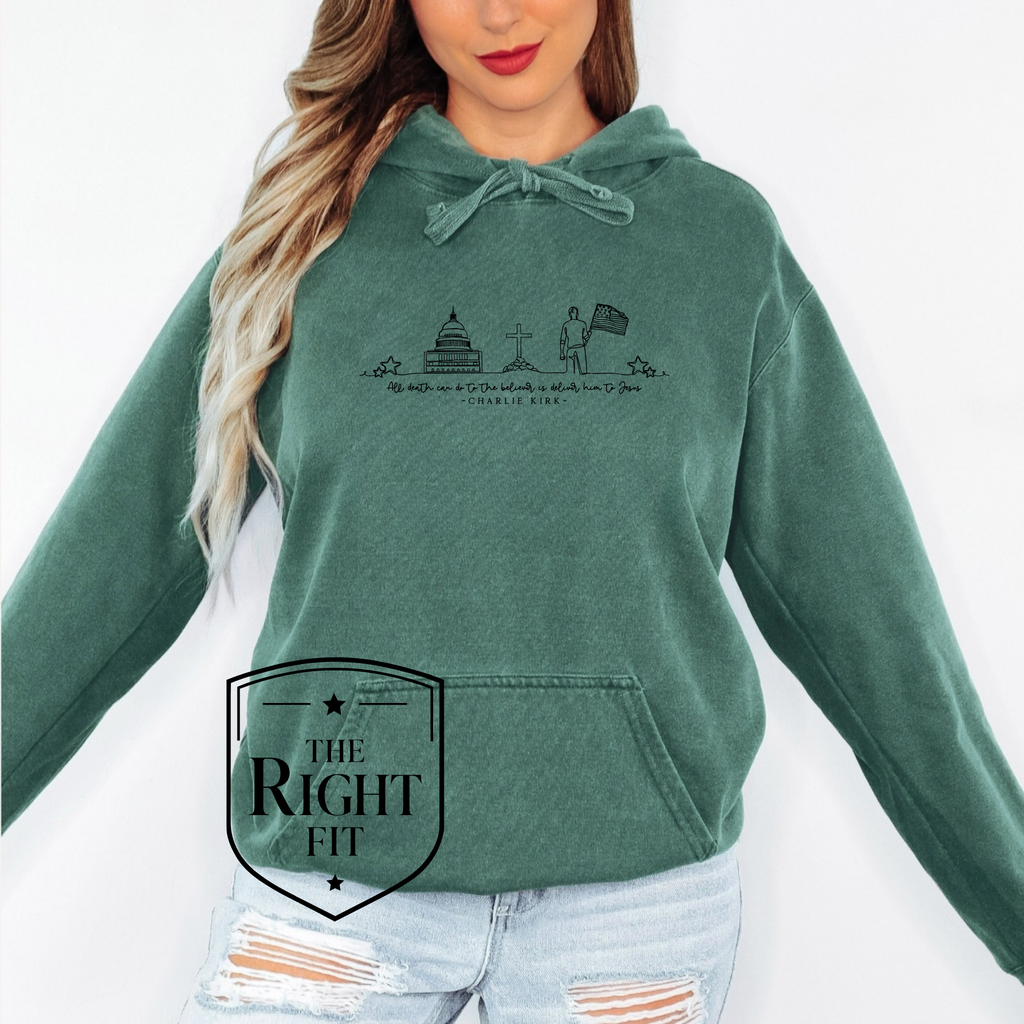 Death to The Believer Charlie Kirk Hoodie