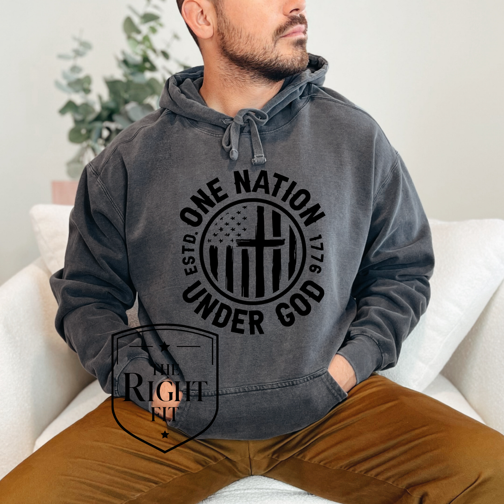 One Nation Under God Hoodie