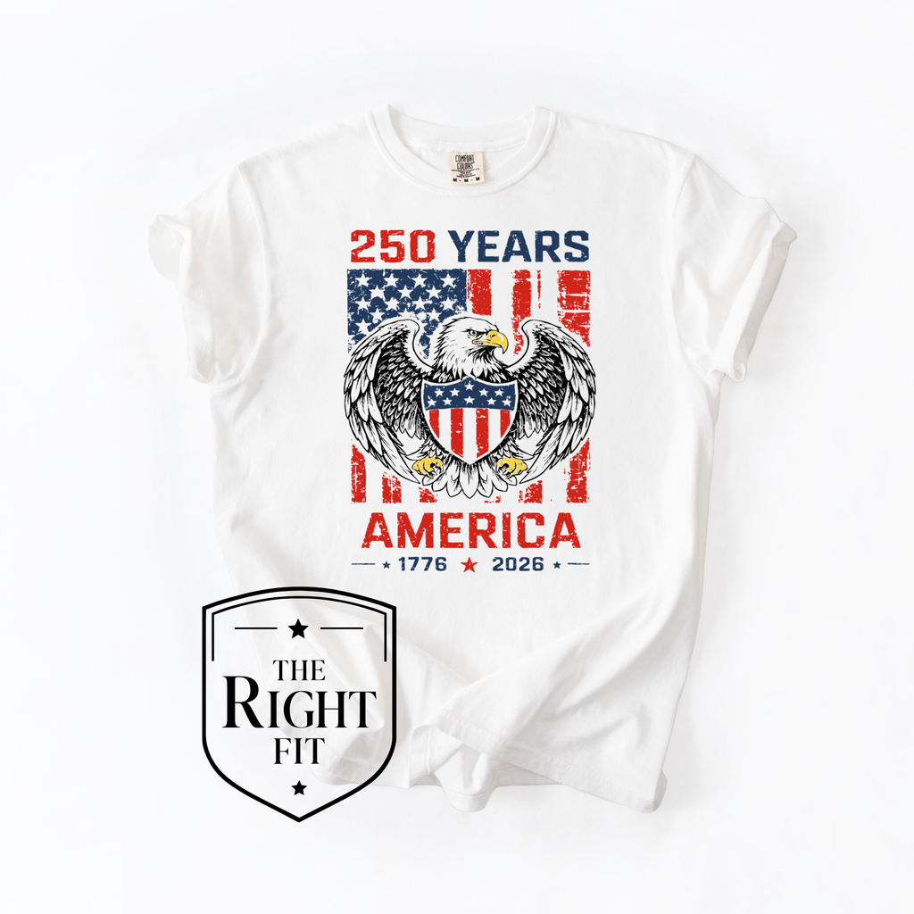 250 Years America Eagle Shirt