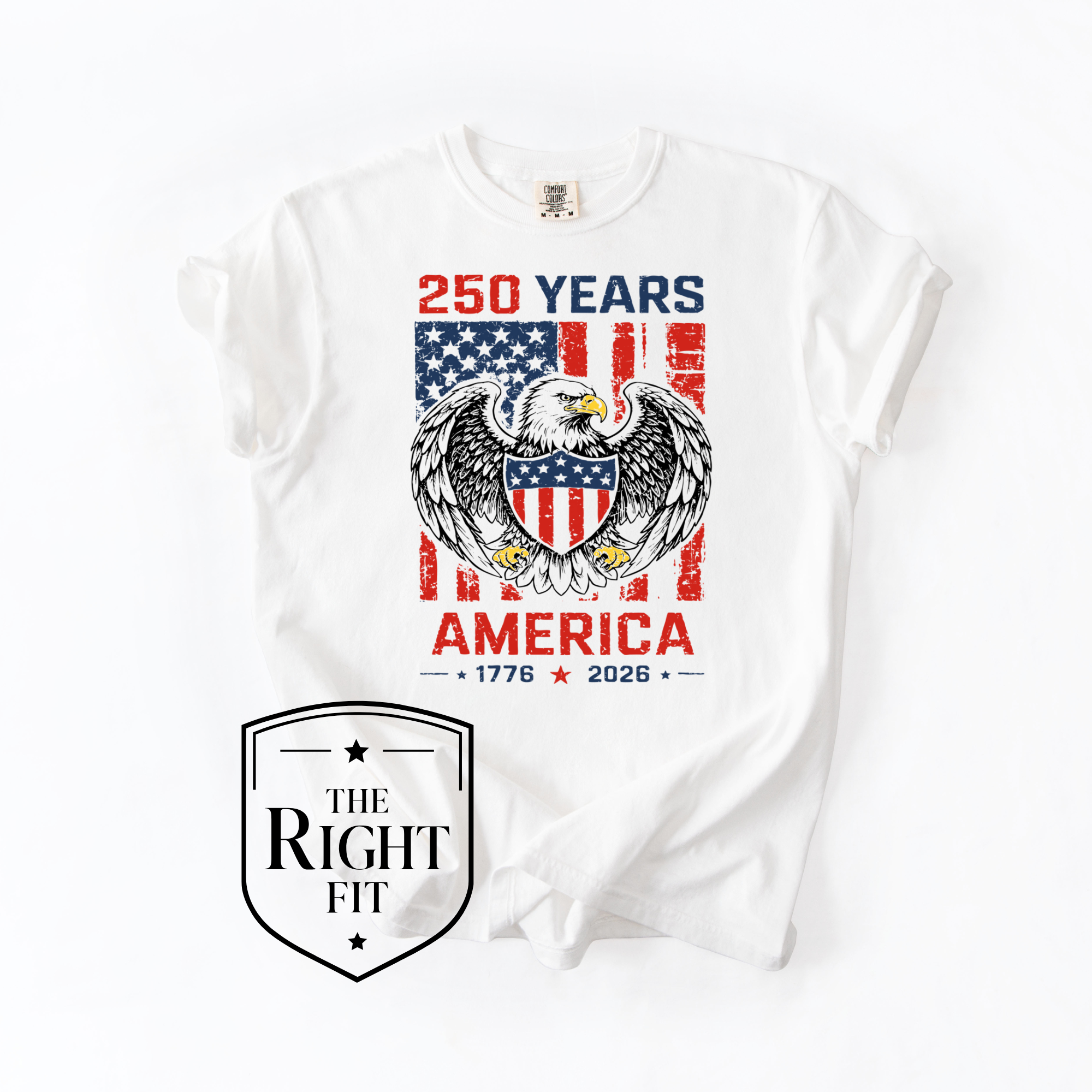 250 Years America Eagle Shirt