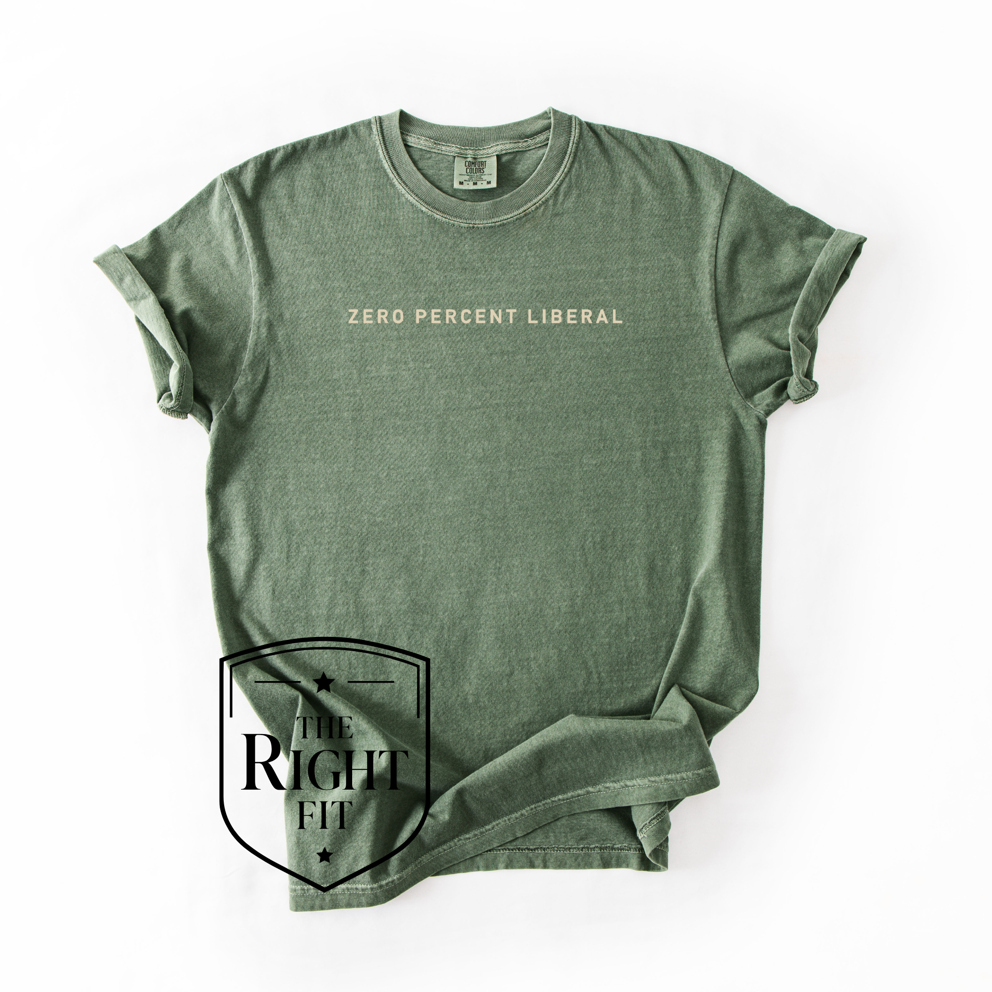 Zero Percent Liberal Shirt - Embroidered